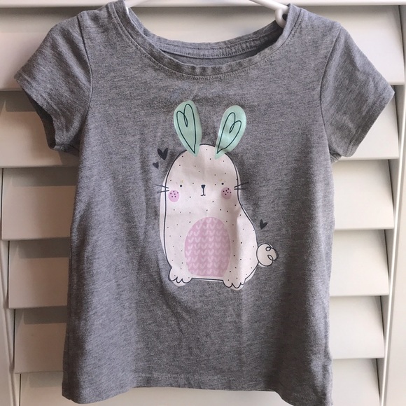 Cat & Jack Other - Cat & Jack bunny tee 4T